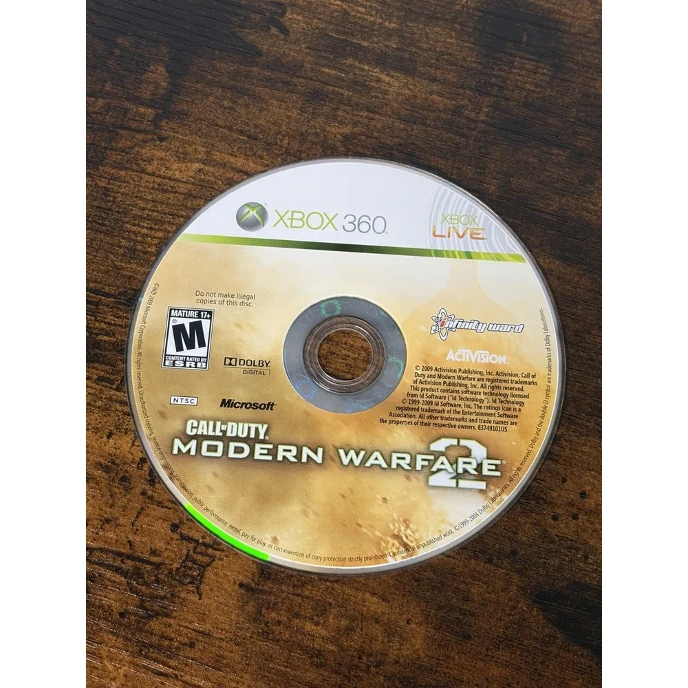 Call of Duty: Modern Warfare 2 (Xbox 360) Disc Only COD Video Game
